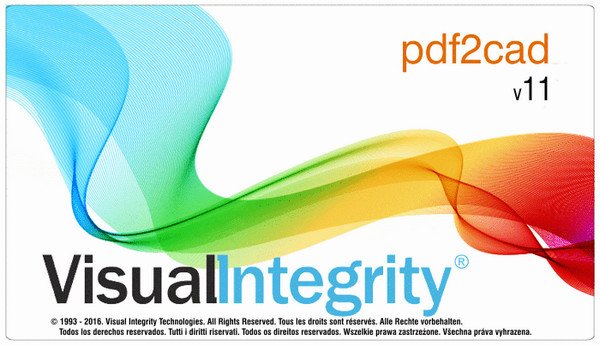 Visual Integrity pdf2cad v11.0.0.0 