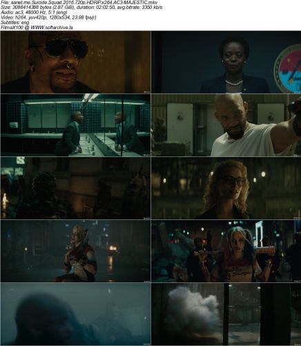Suicide Squad 2016 720p HDRiP x264 AC3-MAJESTIC