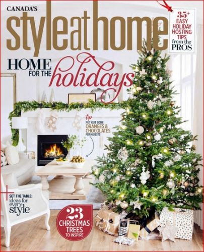 Style at Home Canada -- December 2016