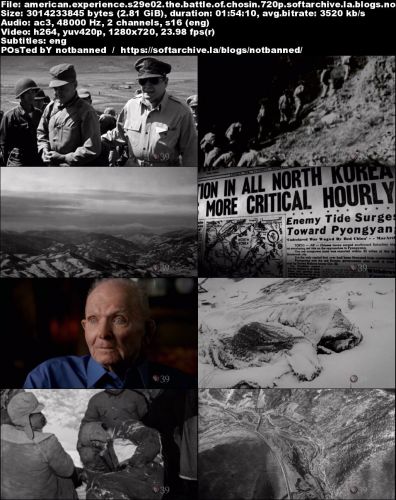 PBS - American Experience: The Battle of Chosin (2016) 720p HDTV x264-W4F