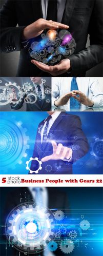 Photos - Business People with Gears 22
