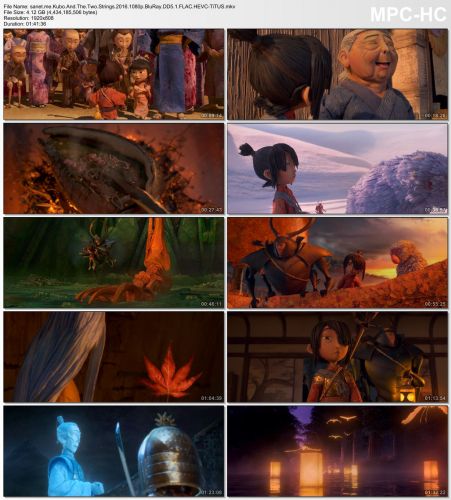 Kubo And The Two Strings 2016 1080p BluRay DD5.1 FLAC HEVC-TiTUS