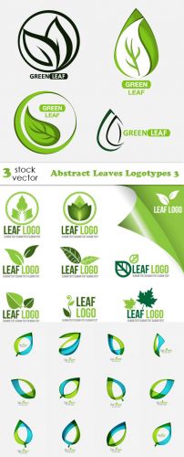 Vectors - Abstract Leaves Logotypes 3