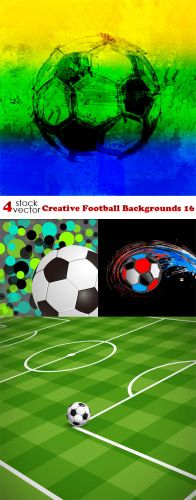 Vectors - Creative Football Backgrounds 16