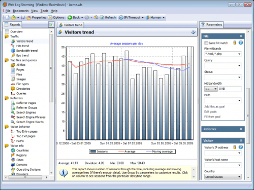 Dataland Web Log Storming 3.2.0.673 Professional Edition | 20 MB