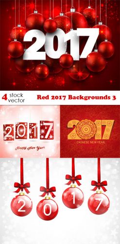  Vectors - Red 2017 Backgrounds 3