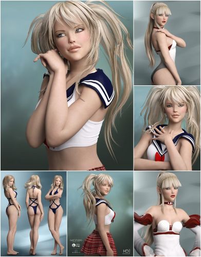 3D Models - LY Gracie HD (Daz3d &amp; Poser)