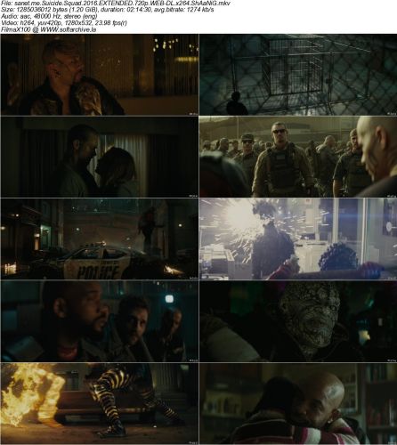 Suicide Squad 2016 EXTENDED 720p WEB-DL 1.2GB ShAaNiG