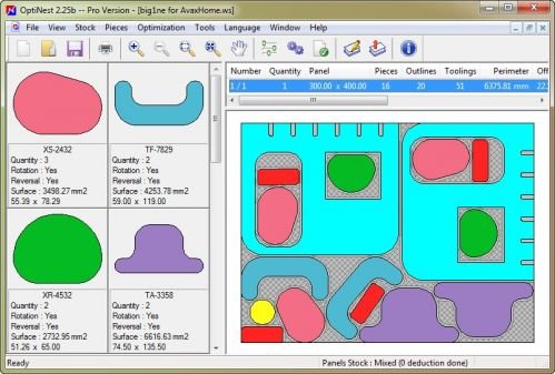 OptiNest Pro 2.29b Multilingual | 2.3 MB