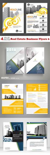 Vectors - Real Estate Business Flyers 6