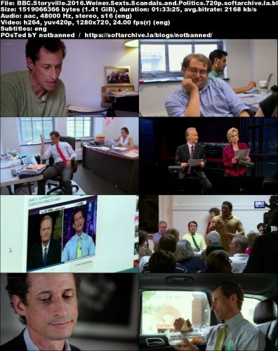 BBC Storyville - Weiner: Sexts, Scandals and Politics (2016) 720p HDTV x264-MVGroup