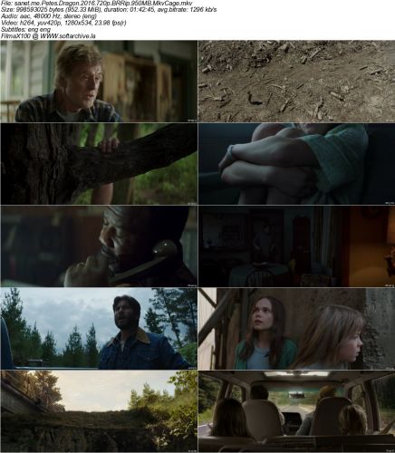 Petes Dragon 2016 720p BRRip 950MB MkvCage