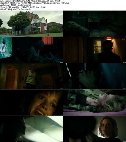 Dont Breathe 2016 720p BRRip 650 MB iExTV