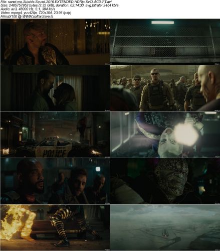 Suicide Squad 2016 EXTENDED HDRip XviD AC3-iFT