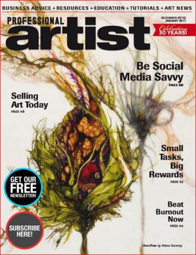 Professional Artist - December 2016 - January 2017