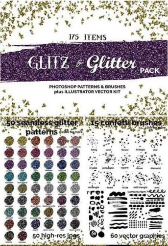 CreativeMarket - Glitz &amp; Glitter Pack