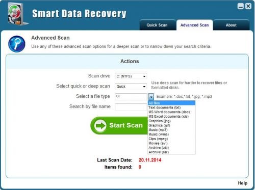 Smart Data Recovery 5.0 DC 20.11.2016