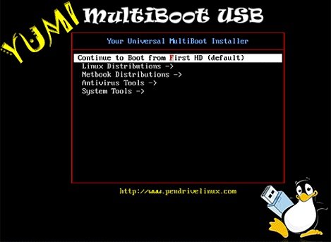 YUMI (Your Universal Multiboot Installer) v2.0.3.5 Portable