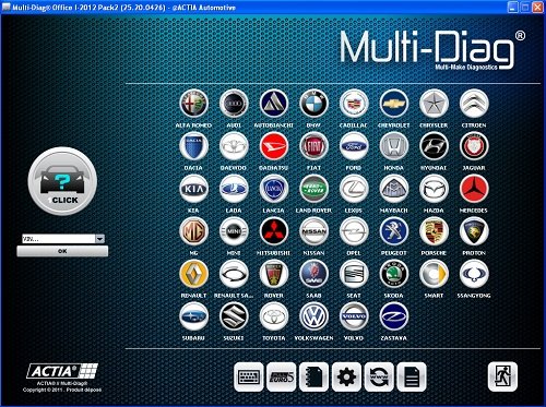 ACTIA Multi-Di@g II 2016 +SP1 +SP2 +SP3 +SP4 +SP5 +SP6