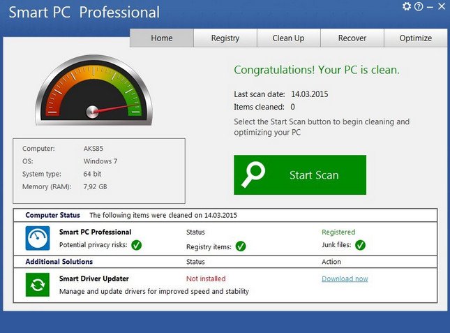 Smart PC Professional 6.0 DC 11.12.2016 Multilingual