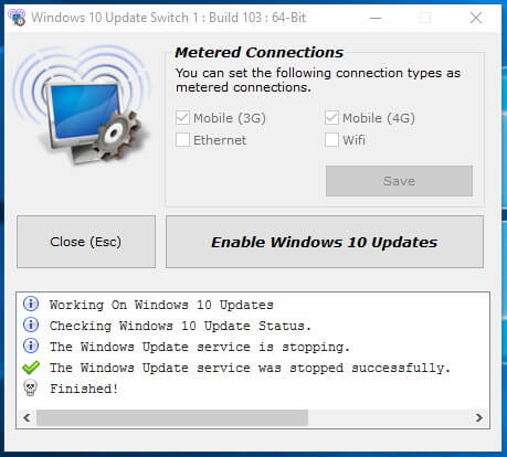 Windows 10 Update Switch 1.0.1.303 + Portable