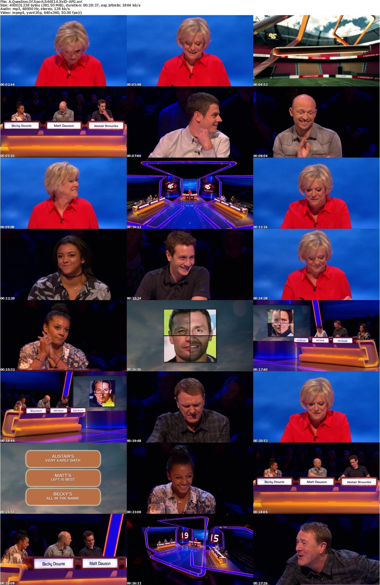 A Question Of Sport S46E14 XviD-AFG