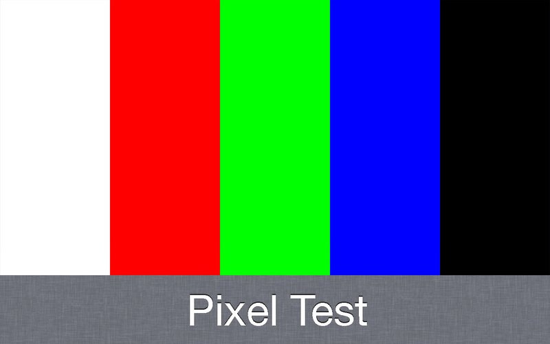 rgb pixel tester