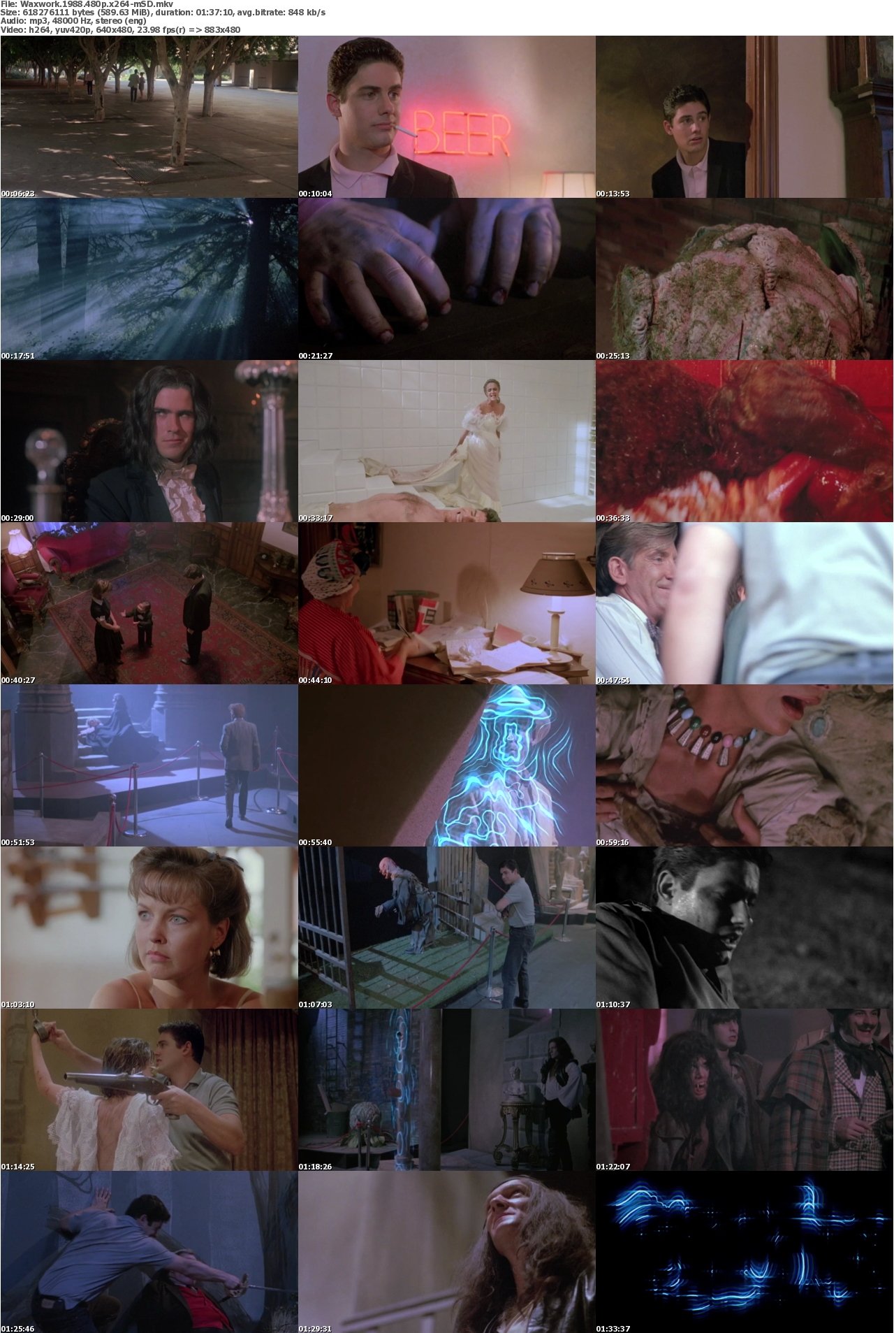 Waxwork 1988 480p x264-mSD