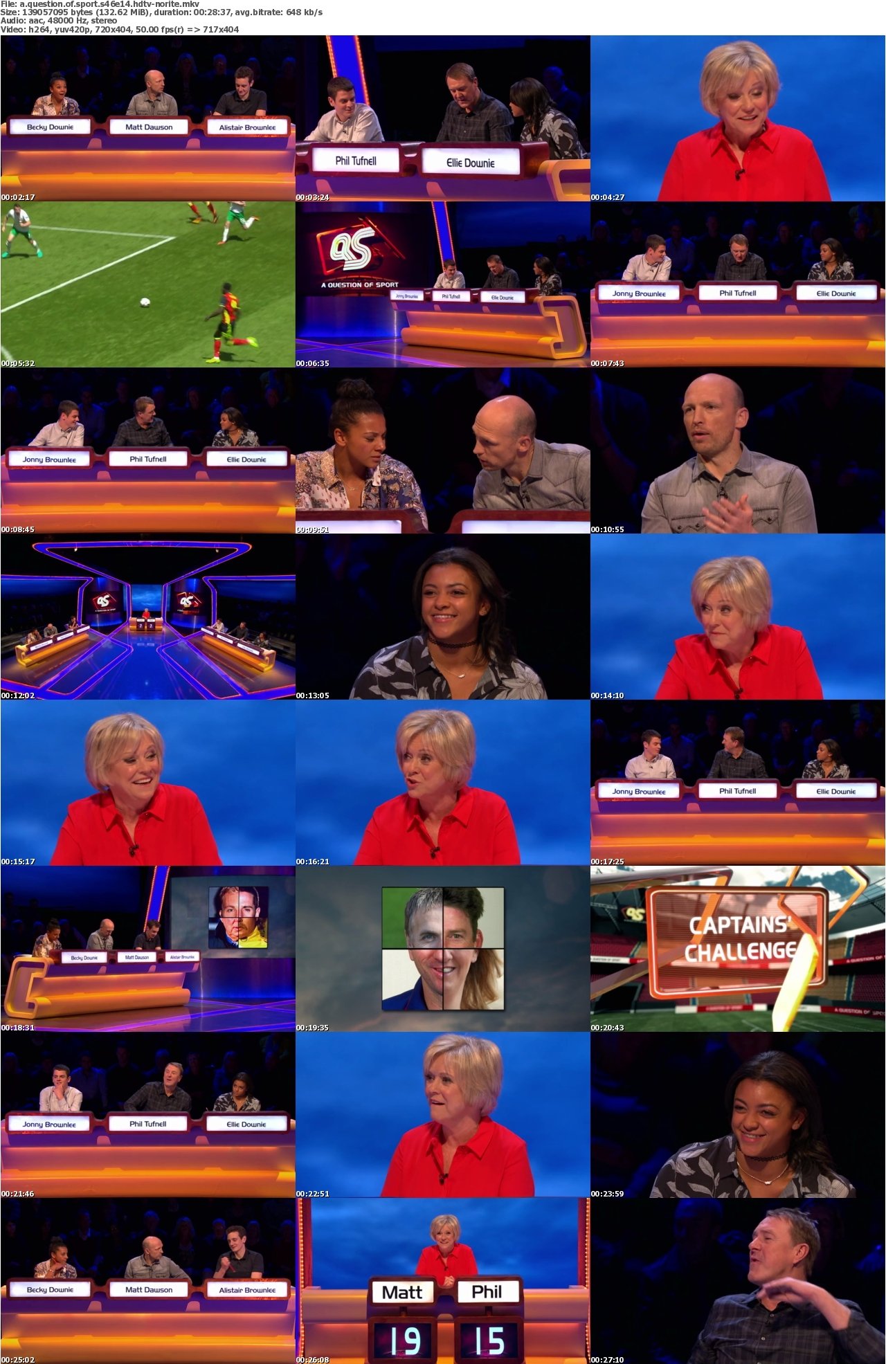 A Question Of Sport S46E14 HDTV x264-NORiTE