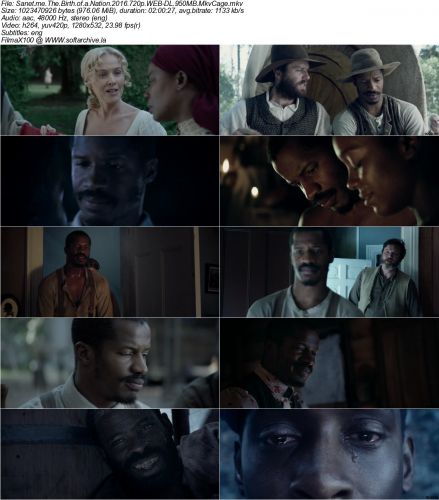 The Birth of a Nation 2016 720p WEB-DL 950MB MkvCage
