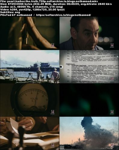 History Channel - Pearl Harbor: The Truth (2016) 720p HDTV x264-W4F