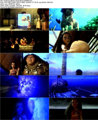 Moana 2016 HDTS 400MB Ganool
