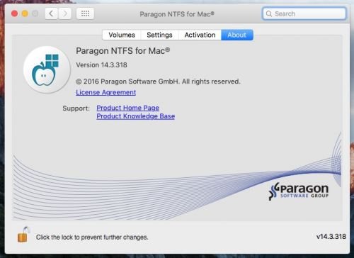 paragon ntfs for mac 14 serial