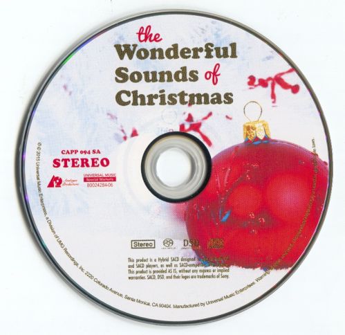 Various Artists - The Wonderful Sounds of Christmas - 2016 [SACD-R][OF]