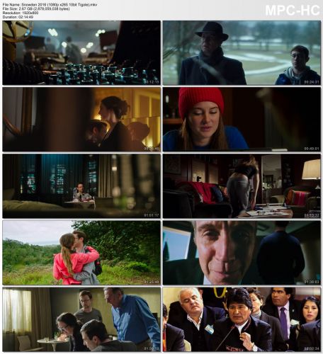 Snowden 2016 1080p Bluray x265 HEVC 10bit AAC 5.1 Tigole UTR