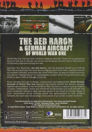 World War One  Centenary Collection  The Red Baron - German Aircraft - SecInc