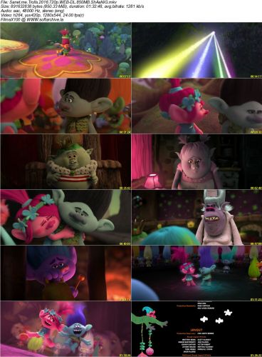 Trolls 2016 720p WEB-DL 850MB ShAaNiG