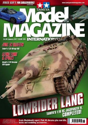 Tamiya Model Magazine - January 2017–