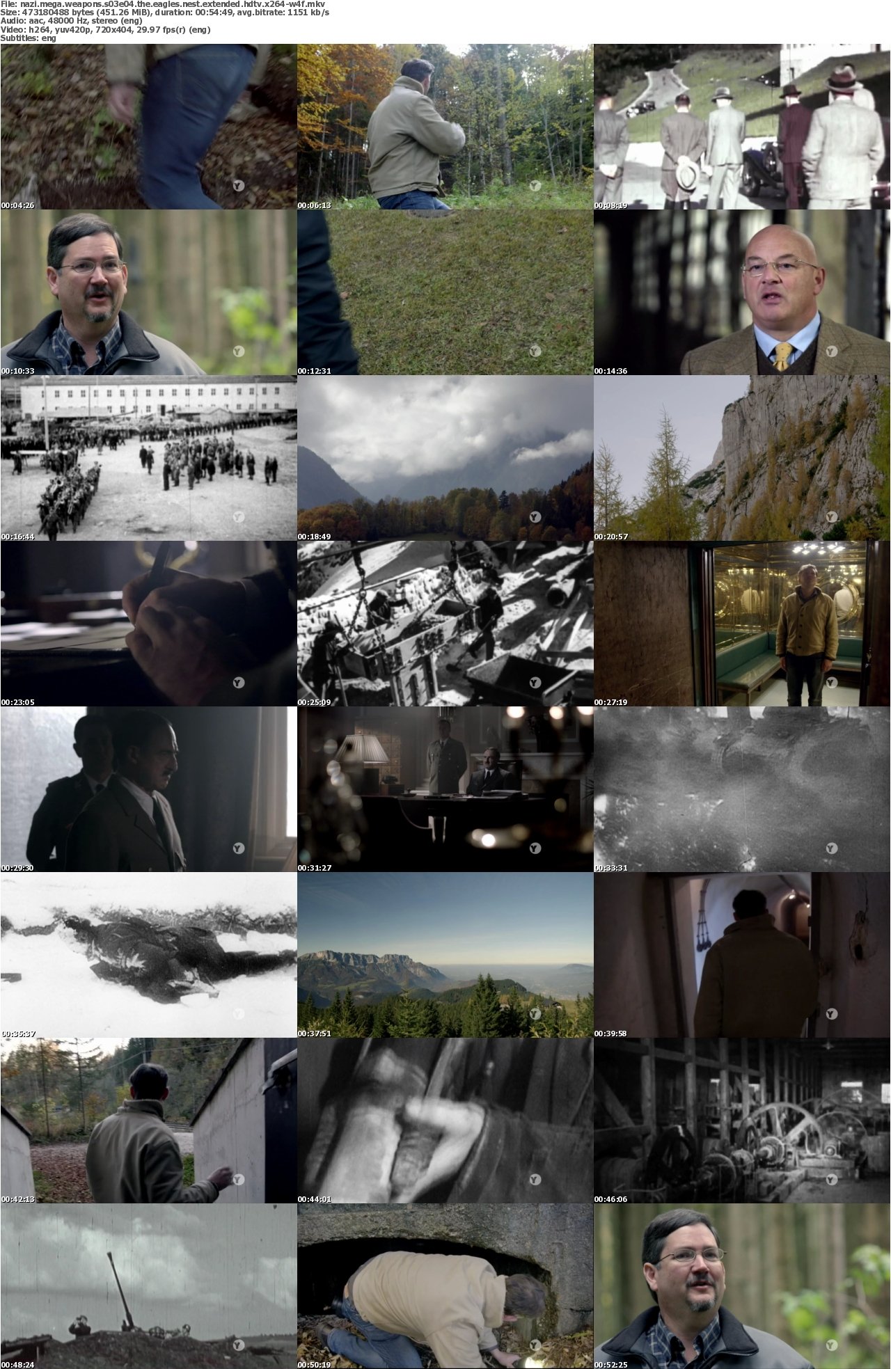 Nazi Mega Weapons S03E04 The Eagles Nest EXTENDED HDTV x264-W4F