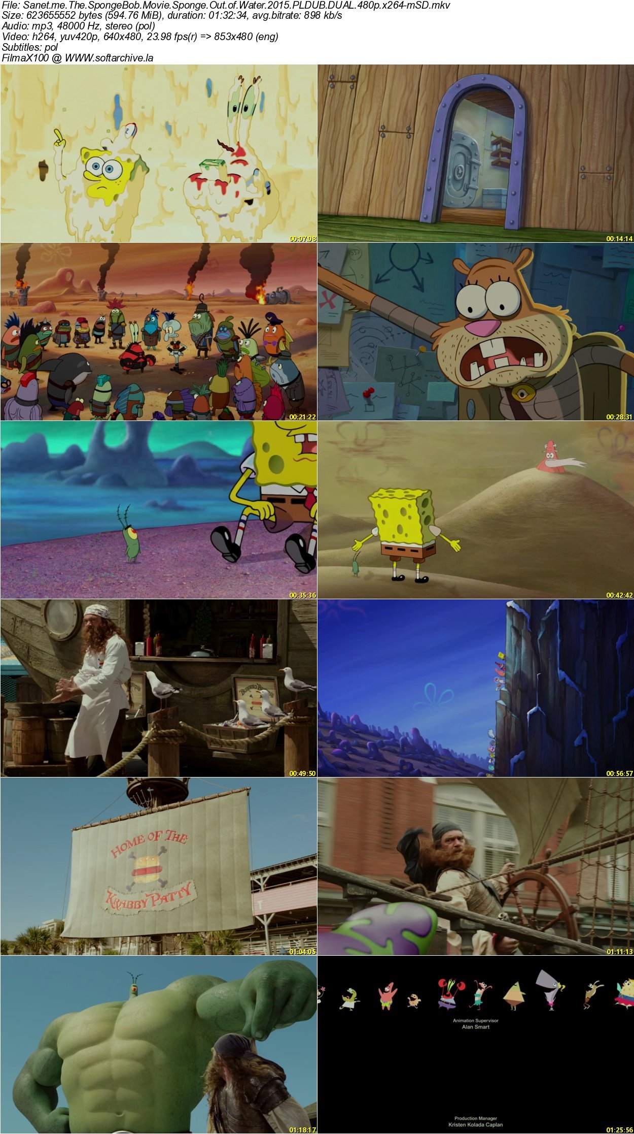 The SpongeBob Movie Sponge Out of Water 2015 PLDUB DUAL 480p x264-mSD.