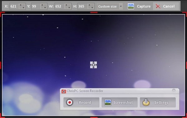 ChrisPC Screen Recorder 1.15