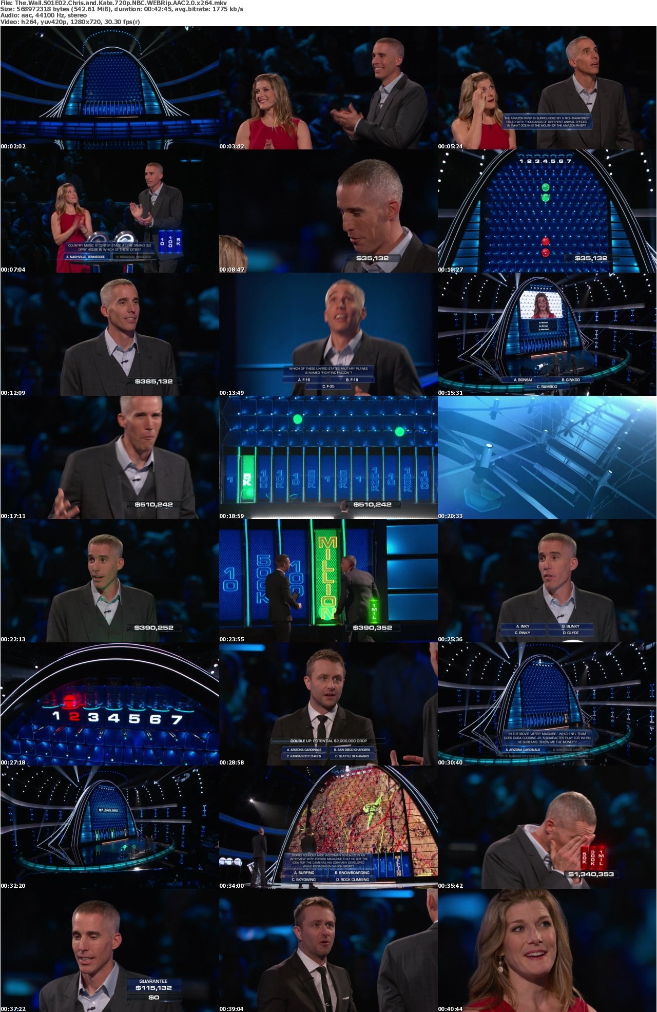 The Wall S01E02 Chris and Kate 720p NBC WEBRip AAC2.0 x264