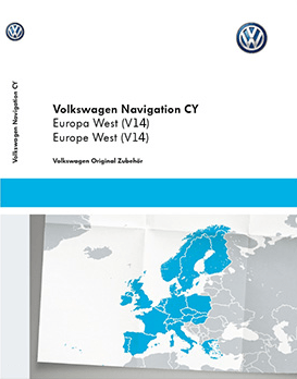 Volkswagen Navigation CY - Europe West V14 (2017)