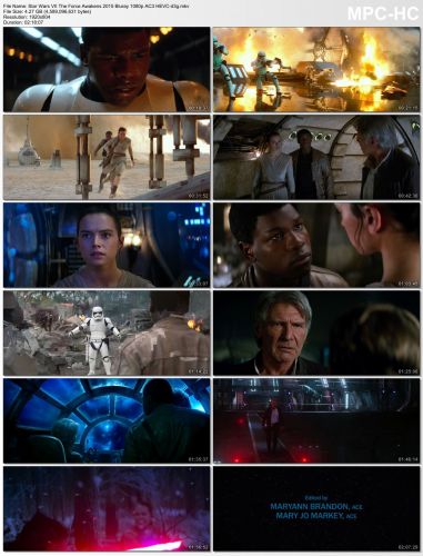 Star Wars I-VII BluRay 1080p HEVC-d3g