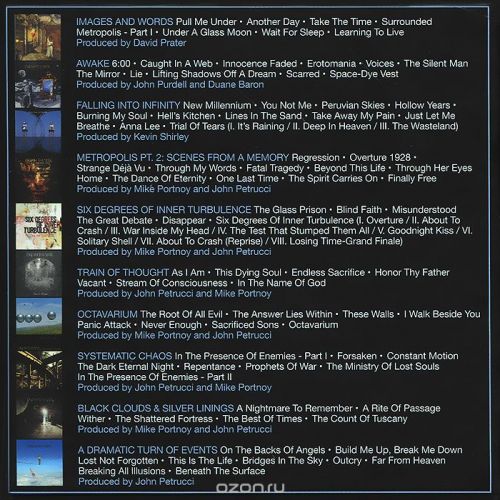 Dream Theater - The Studio Albums 1992-2011 (11CD Box set) - 2014, FLAC
