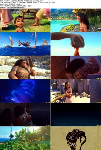 Moana 2016 DVDSCR 600MB ShAaNiG