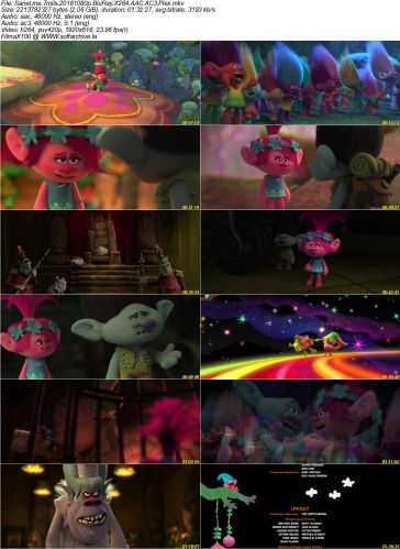 Trolls 2016 1080p BluRay X264 AAC AC3 Plex PapaFatHead