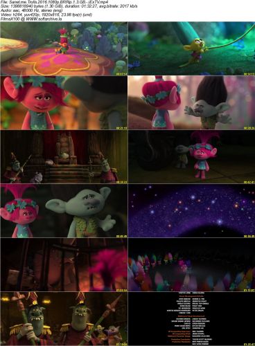 Trolls 2016 1080p BRRip 1.3 GB iExTV
