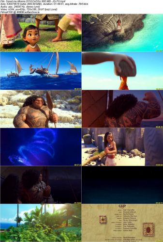 Moana 2016 DvDScr 600 MB iExTV