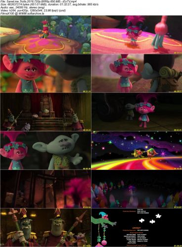 Trolls 2016 720p BRRip 650 MB - iExTV